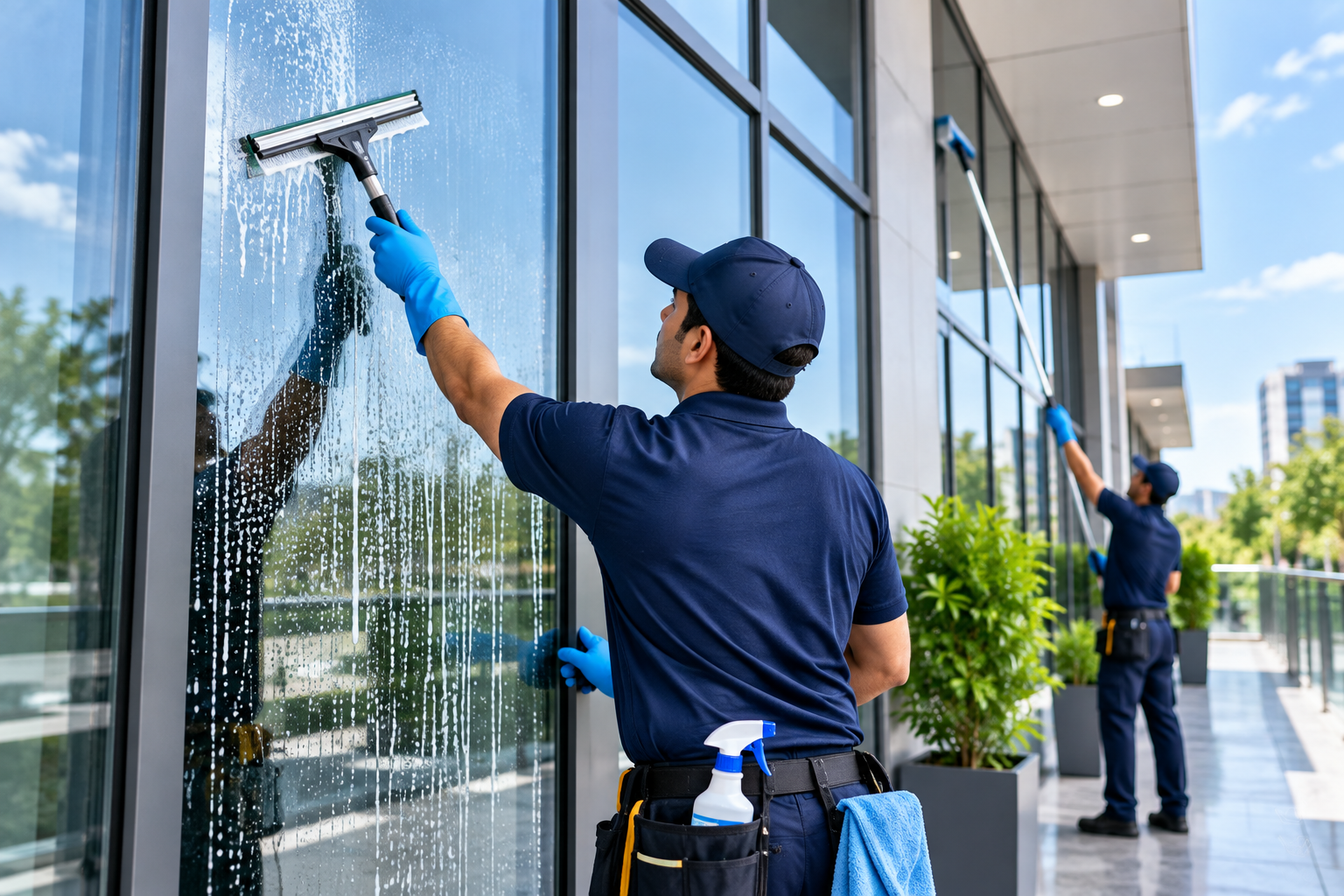 Glass & Exterior Cleaning services in Jaipur