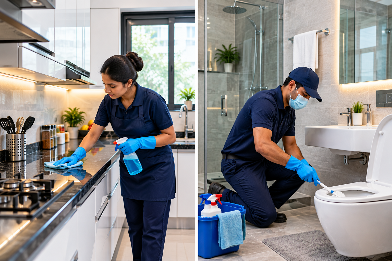 Kitchen & Bathroom Cleaning services in Jaipur
